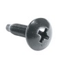 HG Middle Atlantic 100 Pieces Black 10-32 Phillips Rust Resistant Screws with Washers