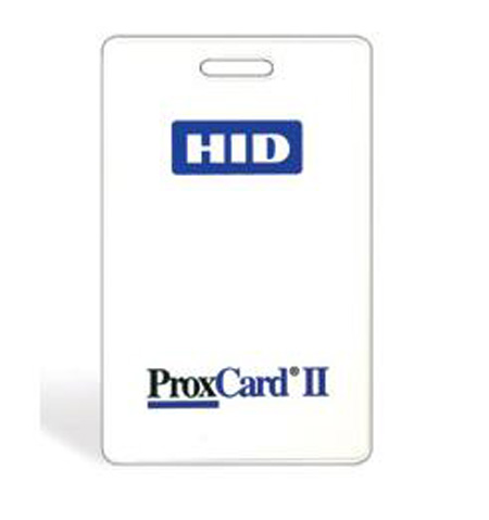 HID-C1336K Kantech HID Special Order DuoProx II Card, 26-bit Wiegand, w/ Blank Magnetic Stripe, Thin Credit Card Size, Glossy Front for Dye-sub Printing - MIN QTY 100