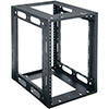 HRF-814 Middle Atlantic 8 Space (14 Inch), Half-Rack Frame Rack (10 Inch PNL Width), 14 Inch Deep, Passive Top and Open Bottom