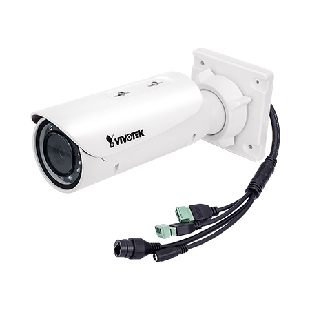 [DISCONTINUED] IB836BA-EHF3 Vivotek 3.6mm 30FPS @ 1920 x 1080 Outdoor IR Day/Night WDR Bullet IP Security Camera 12VDC/PoE - Extreme Weather