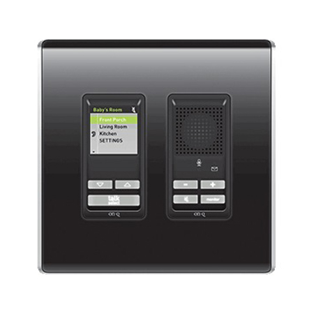 [DISCONTINUED] IC5000-GB Legrand On-Q Selective Call Intercom Room Unit Gloss Black