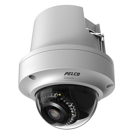 IMP1110-1ERI Pelco 2.8-10mm 30FPS @ 1080p Outdoor IR Day/Night Dome IP Security Camera 24VAC/PoE