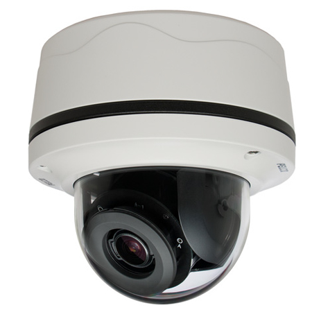 IMP321A-1IS Pelco 3 to 10.5 mm Varifocal 2048 x 1536 Indoor Day/Night WDR Dome IP Security Camera 12VDC/24VAC/PoE