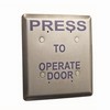 JP3-1 Alarm Controls SPDT Momentary Contacts Press to Operate Door Jumbo Push Plate