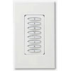 KPLD-8-BR PulseWorx Keypad Controller, Light Dimmer, 8 Button, 400W Max - Brown