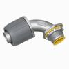 Show product details for LT907A-10 Arlington Industries 3/4" 90 Degree Liquid-Tight Connector With Insulated  Pack of 10