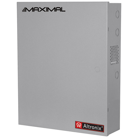 MAXIMAL11 Altronix 16 Output Fused Power Supply/Charger w/ Controller and Enclosure 12VDC @ 3.5Amp or 24VDC @ 2.7Amp