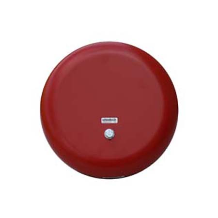 MB-G10-12-R Cooper Wheelock MB Series 12V 10" Fire Bell - Red