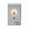 MCK-5-4 Alarm Controls DPDT Alternate Switch - Single Gang Stainless Steel Wall Plate with Green LED