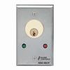 MCK-6-4WP Alarm Controls DPDT Alternate Action Switch - Single Gang Stainless Steel Wall Plate with Green and Red LEDs and Weatherproof Cover