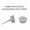 Show product details for MINI-DISCC-WH-10 Tane Alarm 71" Diameter SPDT Loop Recessed Magnetic Contact .31" Gap - Pack of 10 - White
