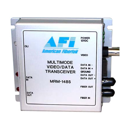 MR-109 American Fibertek Module Receiver - Video/Contact Closure Output - FM Video / Contact Closure System - 850nm