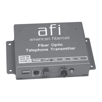 MR-86 American Fibertek Single Fiber Module Receiver - Phone Line Interface