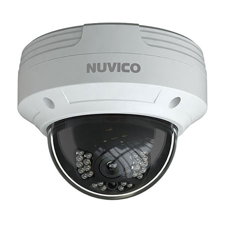 [DISCONTINUED] NCT-4M-OV2 Nuvico Xcel Series 2.8mm 30FPS @ 4MP Indoor/Outdoor IR Day/Night WDR Vandal Dome IP Security Camera 12VDC/PoE