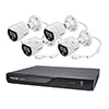ND9323P-2TB-4IB69 Vivotek 8 Channel NVR 64Mbps Max Throughput - No HDD w/ Built in 8 Port PoE w/ 4 x 5MP Outdoor IR Bullet IP Security Cameras
