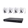 Show product details for ND9323P-2TB-4IT60 Vivotek 8 Channel NVR Kit 64Mbps Max Throughput 2TB w/ 4 x 2MP Outdoor IR Turret IP Security Cameras