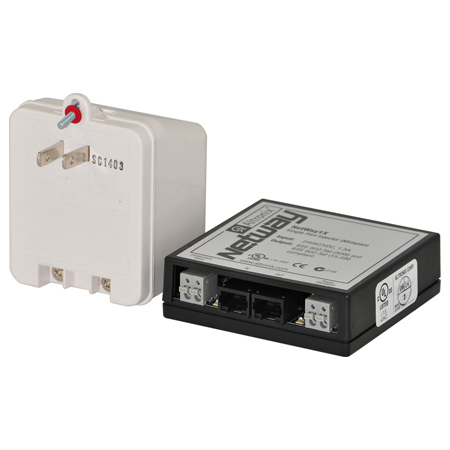 NETWAY1XP Altronix Single Port PoE/PoE+ Injector for Standard Network Infrastructure with TP2450 Plug-in Transformer