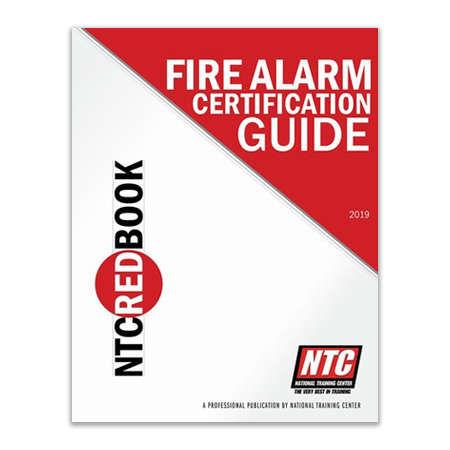 [DISCONTINUED] NTC-RED-19 02 NTC Red Book - Fire Alarm Certification Guide 2019 - NICET Levels 1-4