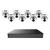 Show product details for NVR302-4TB-IPC3614SB8 Uniview 8 Channel NVR Kit 160Mbps Max Throughput - 4TB Built-in 8 Port PoE w/ 8 x 4MP Outdoor IR Eyeball IP Security Cameras