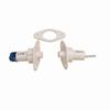 52PWH-10 Plunger Style Contact - White - 10 Pack