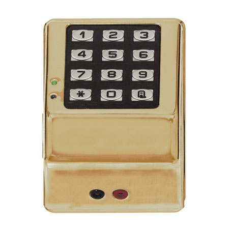 PDK3000-MB Alarm Lock Electronic Digital Keypad w/ Proximity - Metallic Bronze Finish