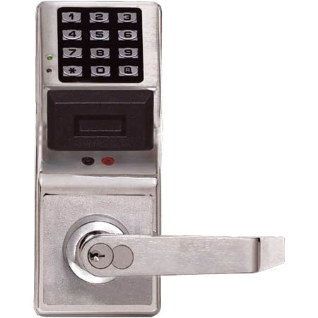 [DISCONTINUED] PDL3000K-26D Alarm Lock Electronic Digital Proximity Lock - Audit Trail with Key override - Satin Chrome Finish