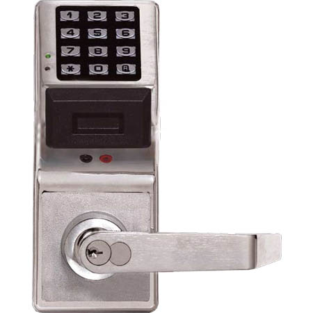 PDL3075-10B Alarm Lock Electronic Digital Proximity Lock - Standard key override Regal - Duronodic Finish