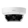 Show product details for PNM-9002VQ Hanwha Techwin Multi-sensor Outdoor Day/Night WDR Dome IP Security Camera PoE - No Lens