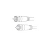 Show product details for PP18T Vanco Cable RG58A Single Phase PL259/PL259 18 ft