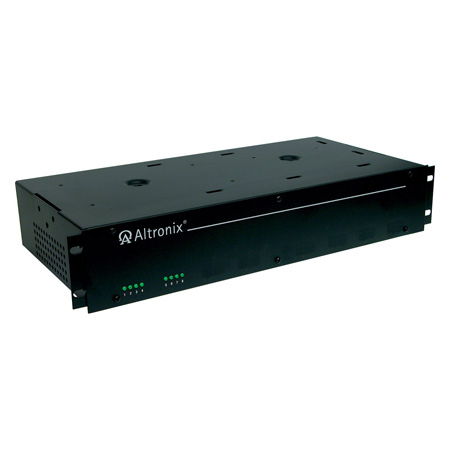 R615DC8UL Altronix 8 Fused Output Rack Mount CCTV Power Supply 6-15VDC @ 4 Amp