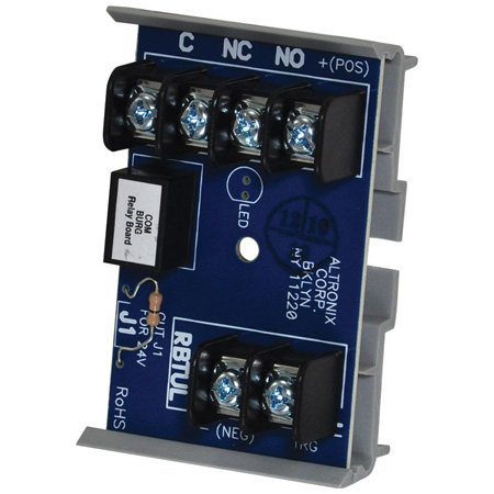 RBTUL Altronix 12VDC or 24VDC selectable UL Listed Sensitive Relay Module