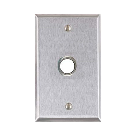 RP-100 Alarm Controls Single Gang Normally Open White Pushbutton