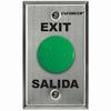 SD-7201GCPE1Q Seco-Larm Green Button SPDT Single-Gang Request-To-Exit Plate
