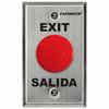 SD-7213-RSP Seco-Larm Red Button Single-Gang Request-To-Exit Plate w/ Pneumatic Timer