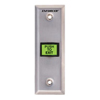 SD-8103GT-PEQ Seco-Larm Green Button Slimline RF Wireless Request-To-Exit Plate