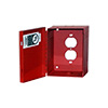SLE-BW-375RUL Napco UL Listed Transormer Cover NEMA Type 1 Indoor 4.625"W x 5.75"H x 3.75"D - Red