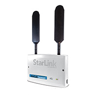 SLE-LTEV-C Napco StarLink Connect Dual Path Commercial Burglar/Residential LTE Cellular and WiFi Alarm Communicator - White Plastic Enclosure - Powered by Control Panel - Verizon Network