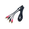 Show product details for SRCA6 Bogen Cable, Stereo RCA to RCA 6ft