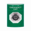 Show product details for SS2103EX-EN STI Green No Cover Key-to-Activate Stopper Station with EMERGENCY EXIT Label English
