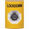 SS2203LD-EN STI Yellow No Cover Key-to-Activate Stopper Station with LOCKDOWN Label English