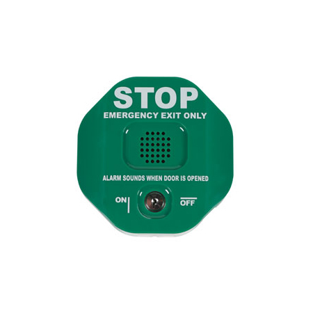 STI-6400-G STI Exit Stopper Multifunction Door Alarm - Green