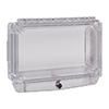 Show product details for STI-7710 STI Polycarbonate Cover with Open Back Box and Lock