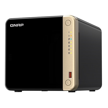 [DISCONTINUED] TS-464-4G-US QNAP 4-Bay Desktop NAS 2.9 GHz Intel Celeron N5105/N5095 4-core 4GB RAM - No HDD