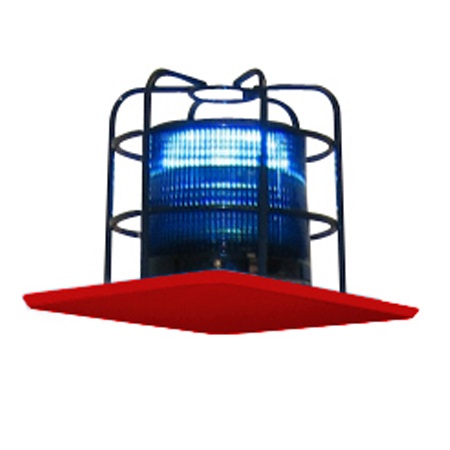 TW-LCR Aiphone Tower Top w/ Light and Cage - Red