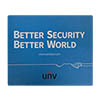 Uniview Mousepad with Text - Better Security Better World - Blue