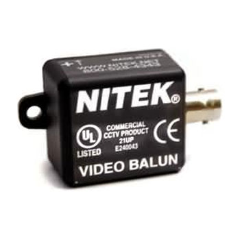 VB37F Nitek Video Balun Transceivers for Twisted Pair up to 750 feet (228 meters) w/ Female BNC