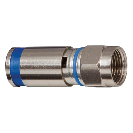 VDV812-624 Klein Tools Compression Connector - Standard, F, RG6/6Q, Male - 50 Pack