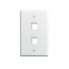 WP3402-WH Legrand On-Q 1-Gang 2-Port Wall Plate - White