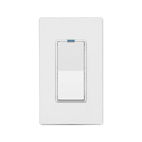 WS1DL-10-B PulseWorx Wall Switch/Dimmer - Black