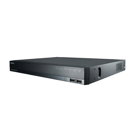 XRN-820S-8TB Hanwha Techwin 8 Channel at 8K NVR 100Mbps Max Throughput - 8TB with Built-in 8 Port PoE